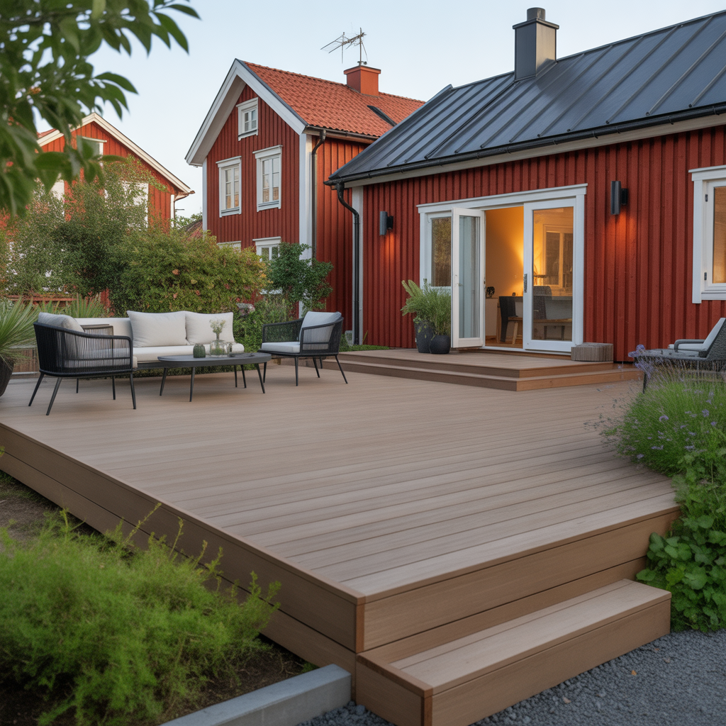 6.Fordelarna med att bygga en uteplats i kompositmaterial